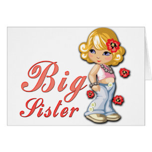 Big Sister and Flowers