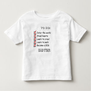 Big Sister Announcment Shirt
