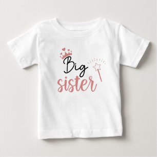 Big Sister Baby Arrival Announcement T-Shirt