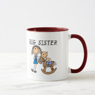 Big Sister Baby Brother T-shirts and Gifts Mug