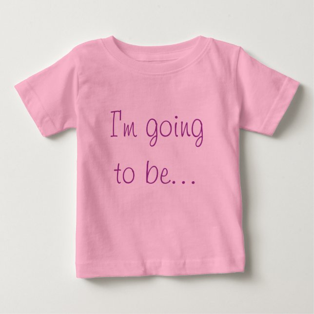 Big Sister Baby T-Shirt (Front)
