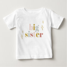 Big Sister Boho Rainbow Shirt