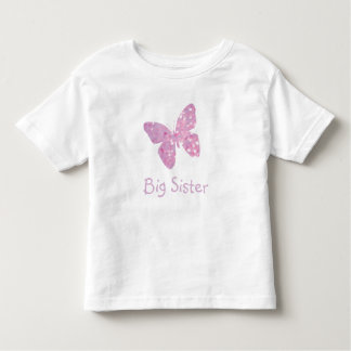 Big Sister Butterfly Toddler T-Shirt