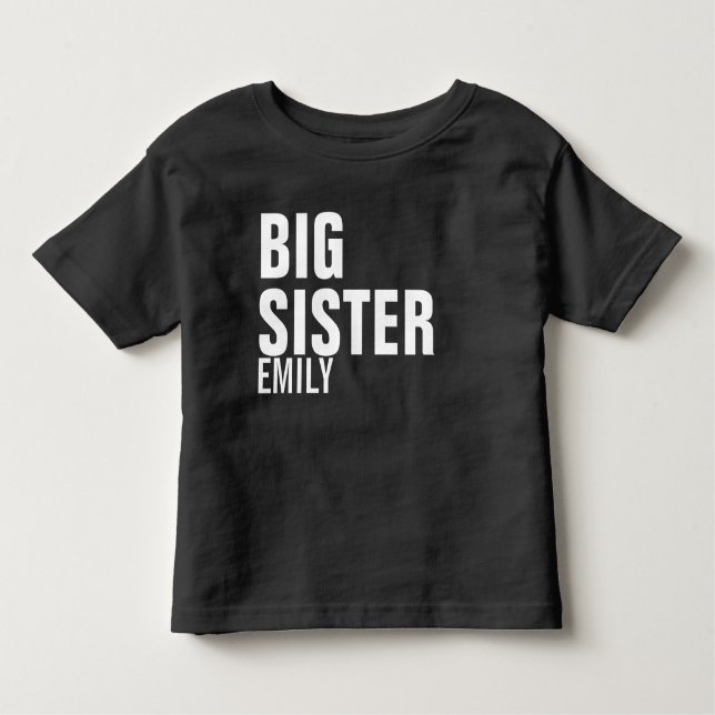 Big Sister Custom T-Shirt (Front)