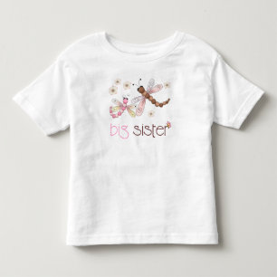 Big Sister Dragonfly Toddler T-Shirt