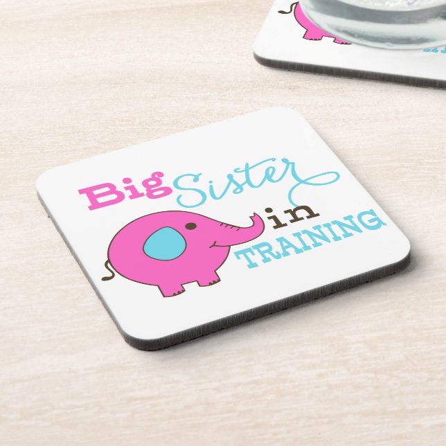 Big Sister in Training Elephant Coaster (Left Side)