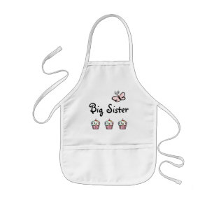 Big Sister  Kids Apron