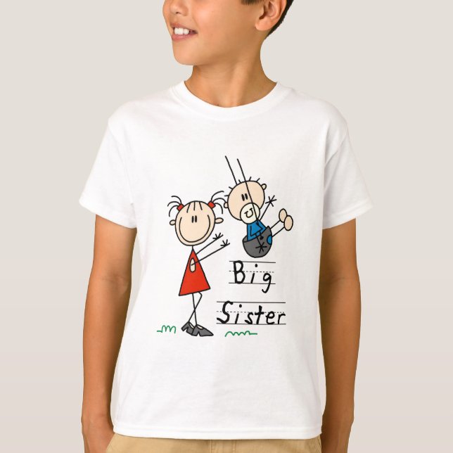 Big Sister Little Brother T-shirts and Gifts (Front)