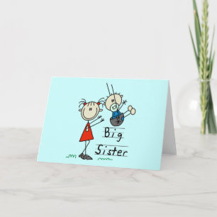 Big Sister Little Brother T-shirts and Gifts Card