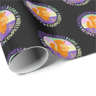 Big Sister Love - Sibling Bonding Fox Wrapping Paper