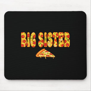 Big Sister Matching Birthday Squad Design Mouse Pad