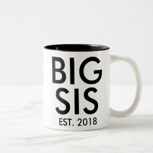 Big sister Mug   New baby Pregnancy Personalised