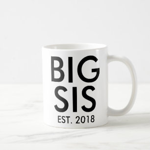 Big sister Mug   New baby Pregnancy Personalized