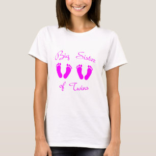 Big sister of twin girls T-Shirt