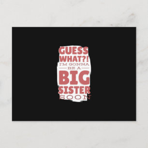 Big sister postcard