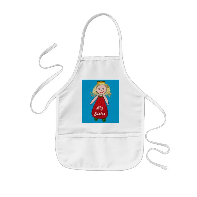 Big Sister Princess  Apron (Front)