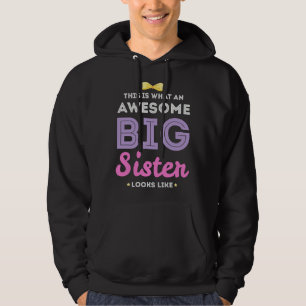 Big Sister Promotion Announcement Pregnancy Reveal Hoodie