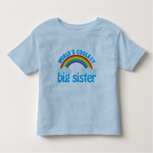 big sister rainbow toddler T-Shirt