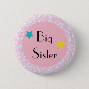 Big Sister Round Button