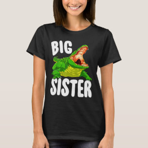 Big Sister S Women Alligator Novelty T-Shirt