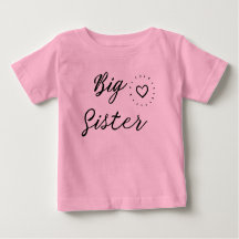 Big sister Shirt, Big Sis Shirt, Little Sister