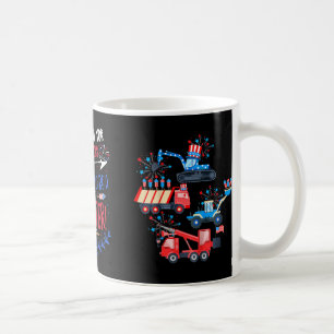 Big Sister Sparkler 4th Of July Pregnancy Announce Coffee Mug