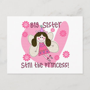 Big Sister Still the Princess Postcard