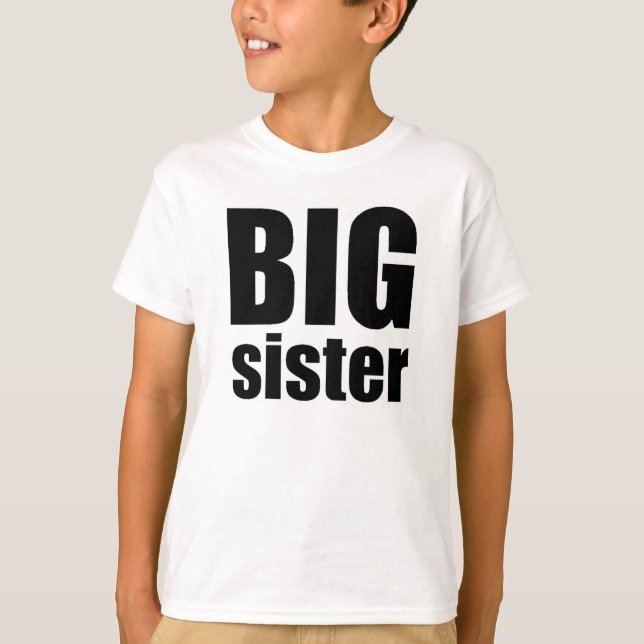 Big Sister T-Shirt (Front)