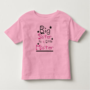 Big Sister Toddler Ringer T-Shirt