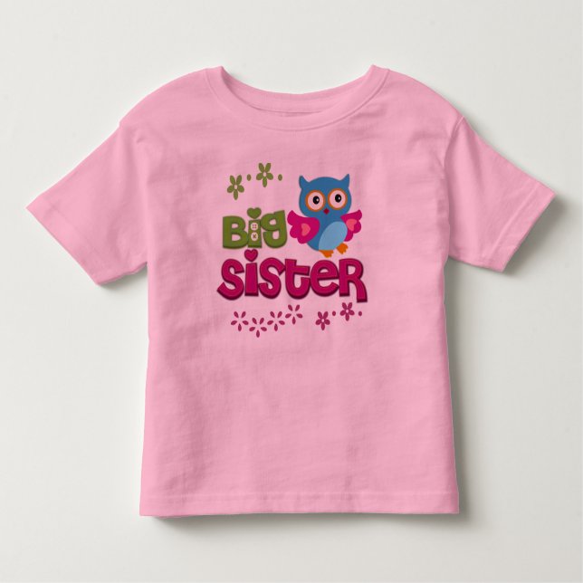 Big Sister Toddler T-Shirt (Front)