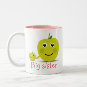 Big sister Two-Tone coffee mug