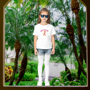 Big Sister with Baby Brother Proud Sister T-Shirt