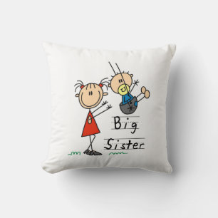 Big Sister with Little Brother Gifts Cushion