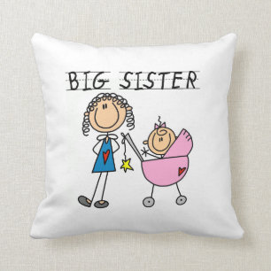 Big Sister With Little Sister Gifts Cushion