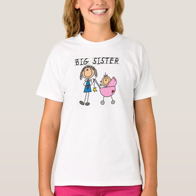 Big Sister with Little Sister T-shirts and Gifts (Front)