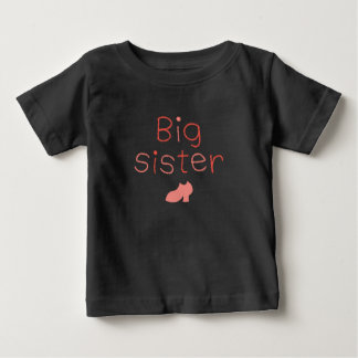 "Big Sister" with Shoe T-shirt (Family Matching)