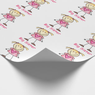 Big Sister Wrapping Paper