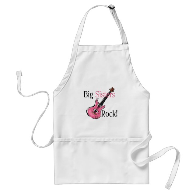 Big Sisters Rock Standard Apron (Front)