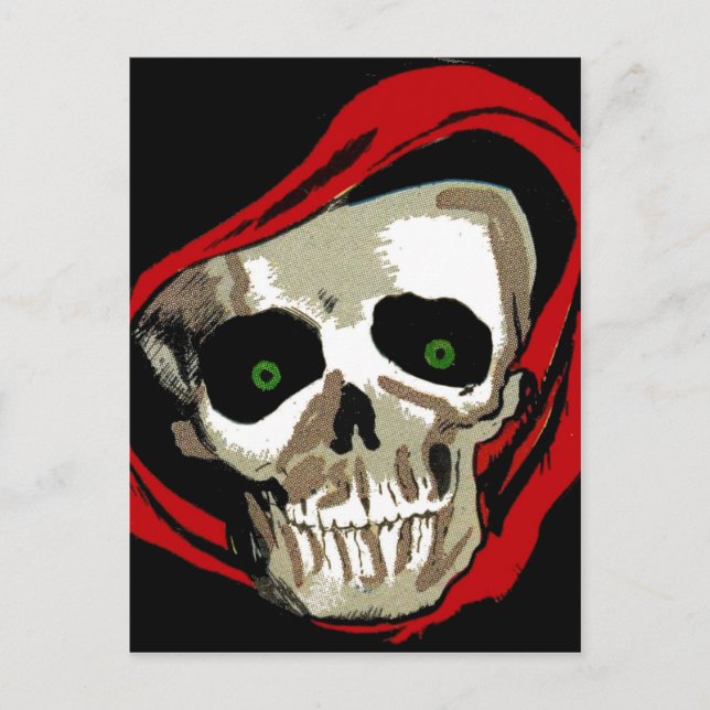 Big Skull Postcard (Front)