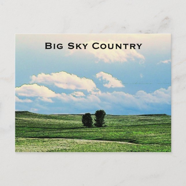 Big Sky Country Postcard (Front)