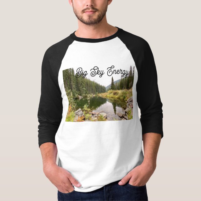 Big Sky Energy Raglan Shirt (Front)