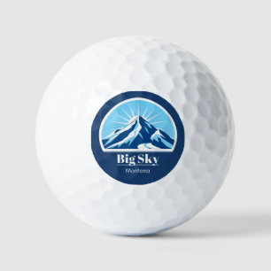 Big Sky Montana golfing resort kids Golf Balls