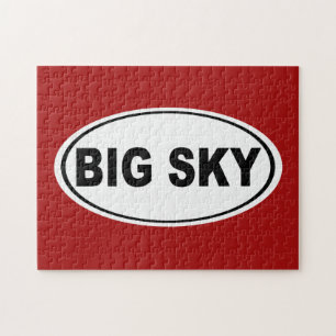Big Sky Montana Jigsaw Puzzle