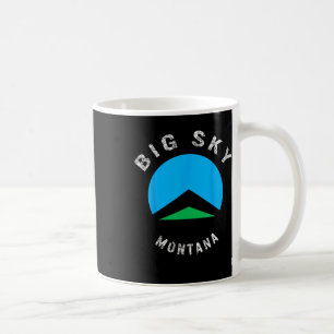 Big Sky Montana Ski Skiing Snowboarding Skier Snow Coffee Mug