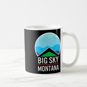 Big Sky Montana Ski Skiing Snowboarding Skier Snow Coffee Mug