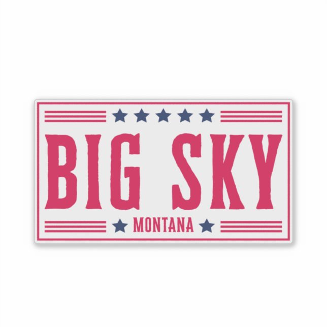 BIG SKY MONTANA Stars & Stripes (Front)