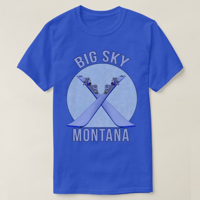 Big Sky Montana T-Shirt (Design Front)