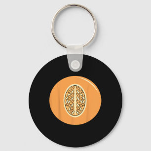 Big Sliced Melon Costume Cute Easy Fruit Halloween Key Ring