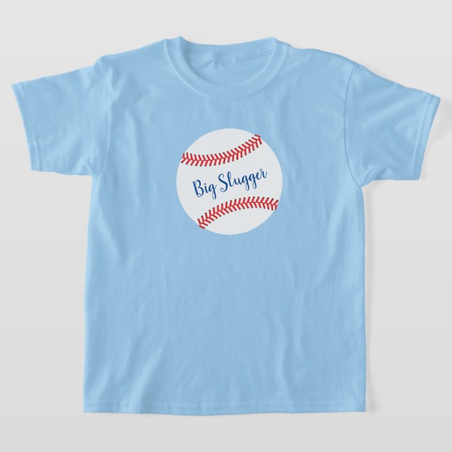 Big Slugger Baseball Big Brother T-shirt (Laydown)
