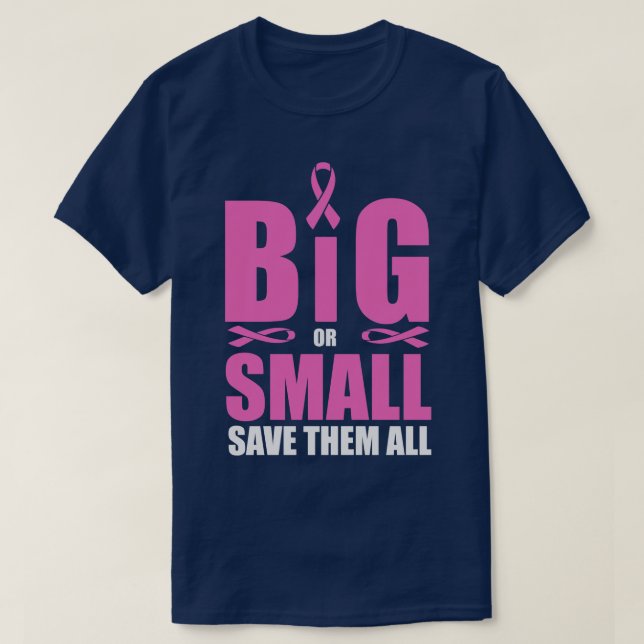 Big small save them all T-Shirt (Design Front)